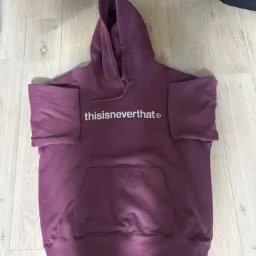 thisisneverthat 후드티 보라색
