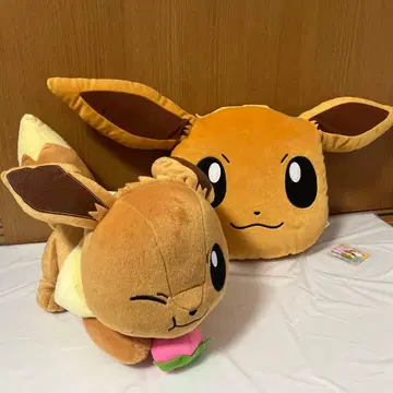 포켓몬스터 이브이 봉제 인형 얼굴형 백팩 세트