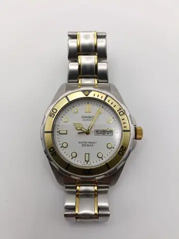 CASIO QUARTS 방수 20BAR 손목시계 정크