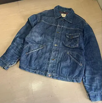 VINTAGE 랭글러 블루벨 마크 자켓