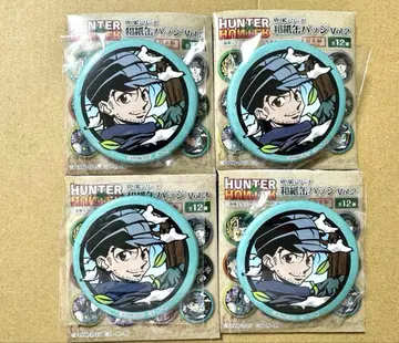 HUNTER x HUNTER 키리 에 시리즈 와시 캔뱃지 진 4세트