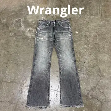 Wrangler 그레이 부츠컷 데님 28 y2k archive