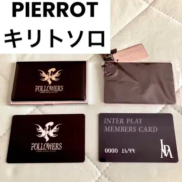 PIERROT 키리토 KIRITO FC FOLLOWERS 명함지갑 회원증