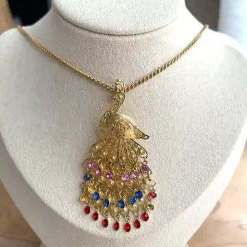 빈티지 골드 컬러 목걸이