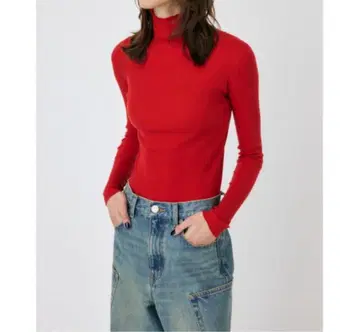 moussy SOFT TEREKO 하이넥 상의