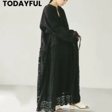 todayful Church Lace Dress (black)