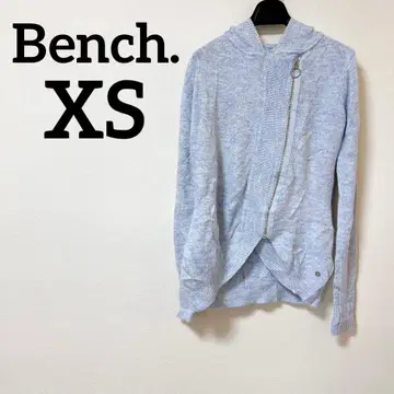 [ XS ] Bench. 라이트 블루 풀 집업 후드티 벤치 귀여운