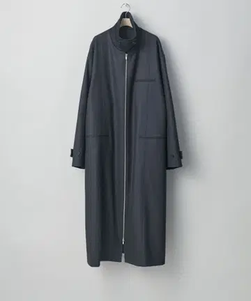 ssstein 오버사이즈 맥시 롱 집 코트