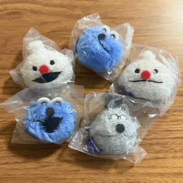 3 퍼펫 순순 앞머리 클립 가챠가챠 5종 세트