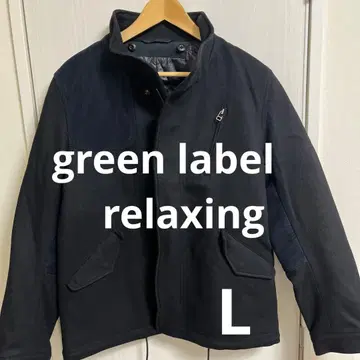 [새상품급] 그린라벨 블랙 자켓 L