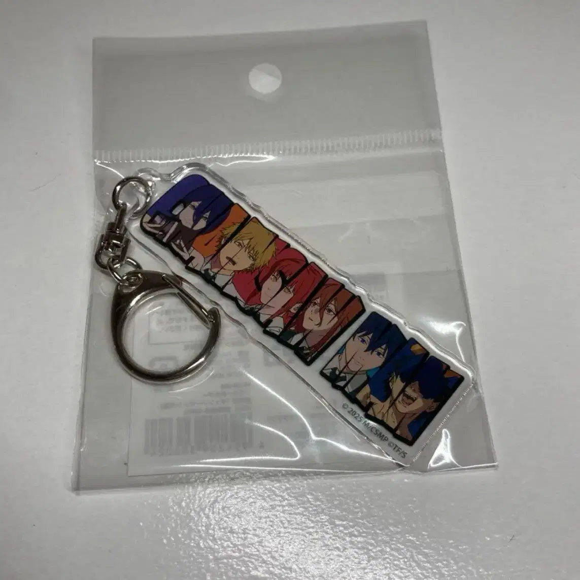 Chainsaw Man Reze Bookstore Pop-up Official Goods Logo Keyring