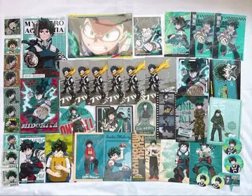 나의 히어로 아카데미아 히로아카 미도리야 이즈쿠 엽서 카드 스티커