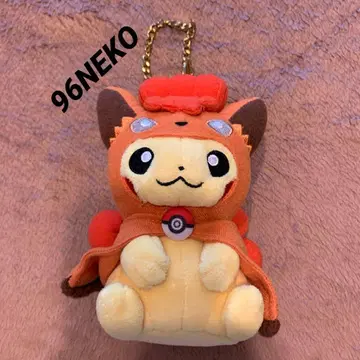 포켓몬 센터 한정판 피카츄 판초 로콘 마스코트 봉제 인형