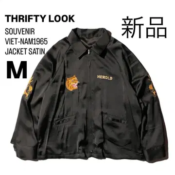 슬기로운룩 SOUVENIR JACKET SATIN 새상품