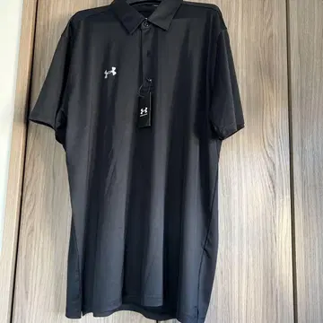 5XL 언더아머 피케 셔츠 블랙 빅 사이즈