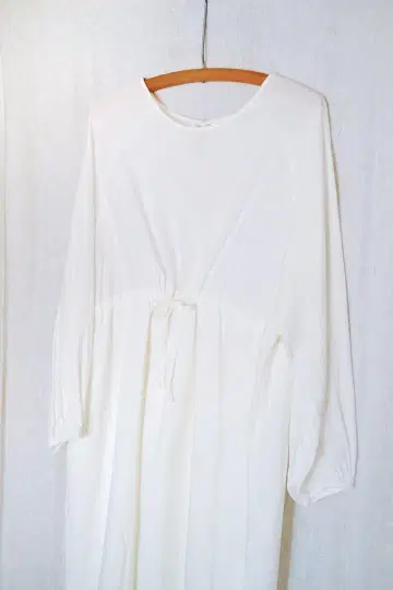 used * 롱 셔츠 원피스