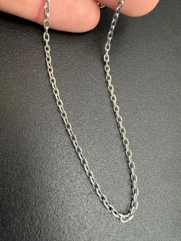 실버 925 소재 팥 체인 실버 체인