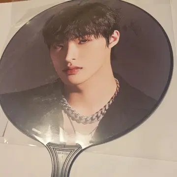 ateez 민기 부채 미개봉 새상품