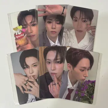 보이플래닛 2 아카이브전 한국 트레이딩 카드 6장 세트 2주차 지아하오