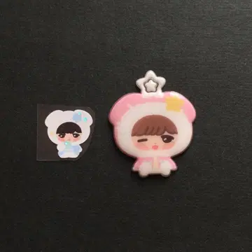 NCT WISH 다님 키링 스티커 료우