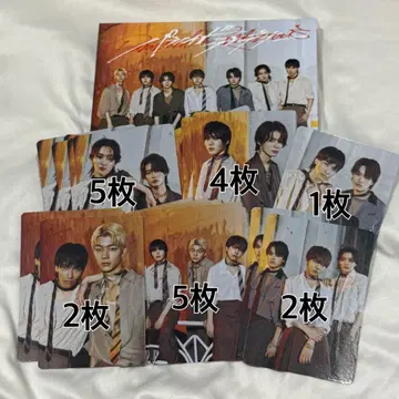 초회 한정판 CD&Blu-ray+유닛 트레이딩 카드 19장 세트