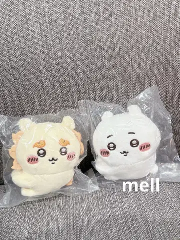 치이카와 (먼작귀) 클립 봉제 인형 2점