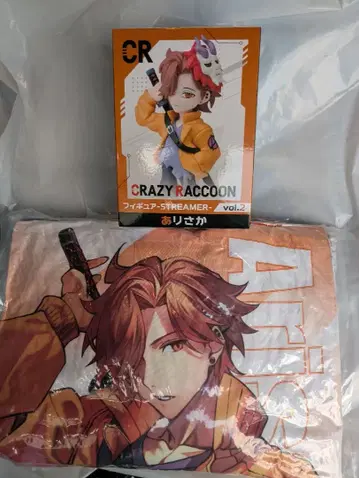 GiGO 한정 CrazyRaccoon 아리사카 쿠션 피규어