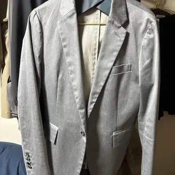 MEN'S MELROSE 그레이 테일러드 자켓