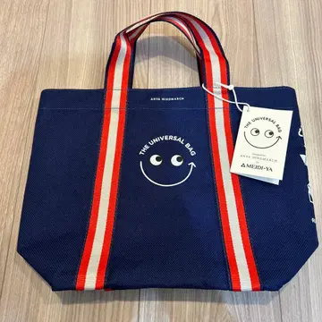 ANYA HINDMARCH BAG 네이비 메이지야 콜라보