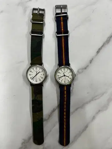 TIMEX 손목시계 2개 세트