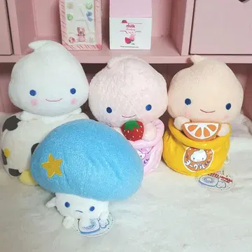 산엑스 요그루군 레어 당시 물건 봉제 인형 세트