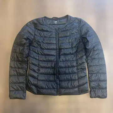 새상품급 UNIQLO 여성용 울트라 라이트 다운 노칼라 S