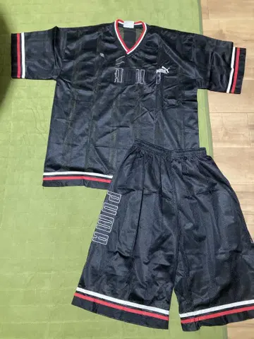 PUMA 반팔 셋업 메쉬