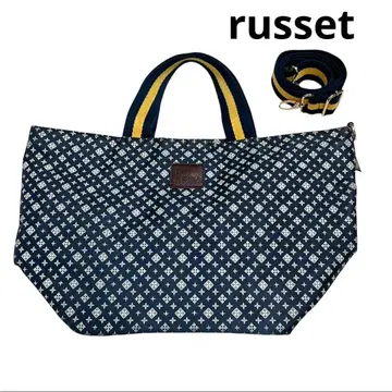 극미품 russet 데일리러셋 숄더 토트백 2WAY