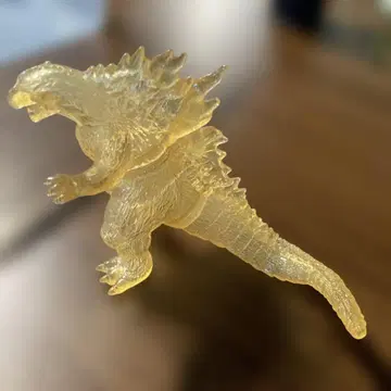클리어 고질라 피규어 약 10cm