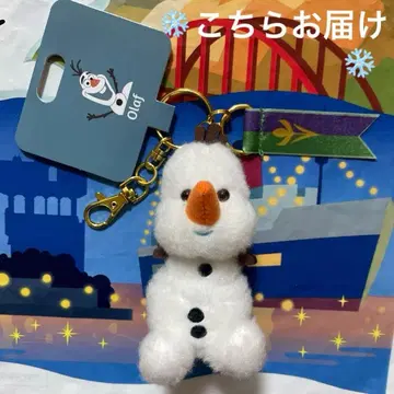 올라프 플러시 키체인 안나 디즈니 스토어