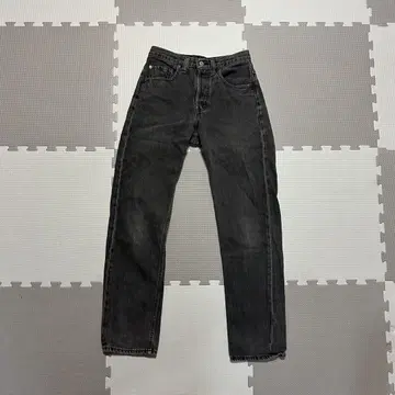 Levi's 501 블랙 스트레이트 데님