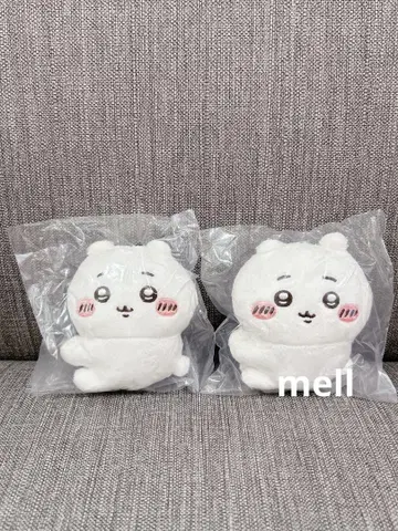 치이카와 (먼작귀) 클립 봉제 인형 2점