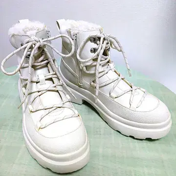 GU [미사용 새상품] 트레킹 부츠+E 화이트 XL 25cm