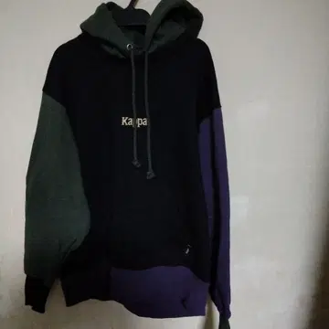 GUXKappa 컬러 블록 후드티