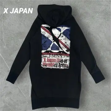 [ 레어 ] X JAPAN 후드티 2015-2016 월드 투어 롱 기장