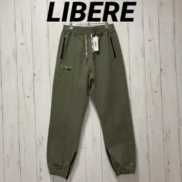 [택 포함 미사용] LIBERE 리베레 조거 팬츠 이지 팬츠 카키