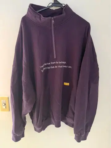 NATAL DESIGN 퍼플 집업 트레이닝복