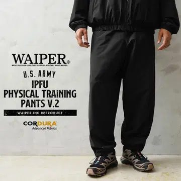 WAIPER.inc 미군 IPFU 피지컬 트레이닝 팬츠 미사용 새상품