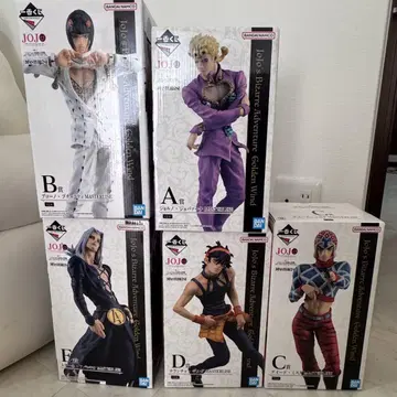 제일복권 죠죠의 기묘한 모험 피규어 5세트