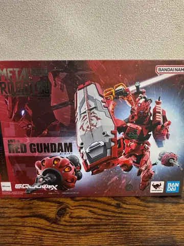 메탈 로봇혼 빨간색 건담 지크 액스