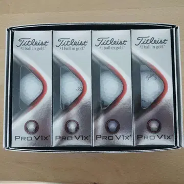 Titleist Pro V1x 골프공 4개입