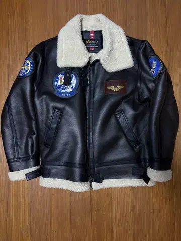 ALPHA INDUSTRIES 플라이트 자켓 B-3 무스탕 자켓
