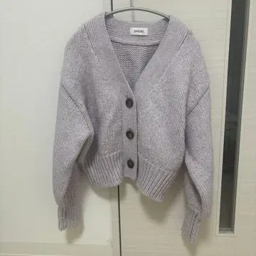 SNIDEL 라벤더 가디건