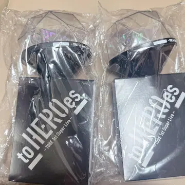 [ 미개봉 ] Number_i 응원봉 2개 세트 toHEROes tobe